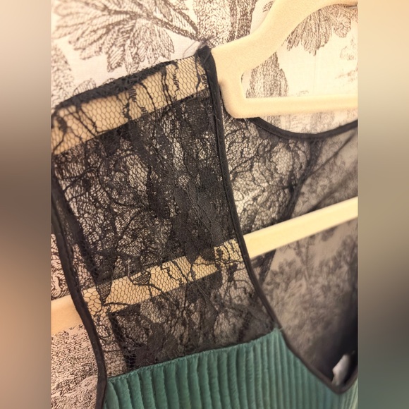 Niki Mahajan for Anthropologie Montage Midi Dress RARE Size 8 10 12 Silk Lace - Picture 10 of 14